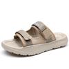 Foreign Trade Sandals Men's 2025 Summer New Thick-soled Beach Slippers Outer Wear Dad Non-slip Cool Slippers Men