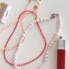 Objet213 Bubble Metallic Pink Necklace