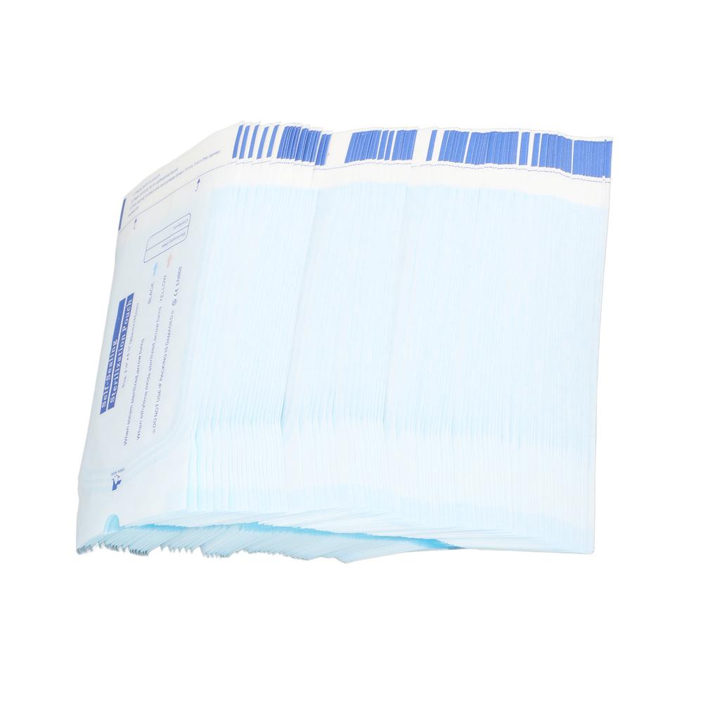 200pcs Self  Ing Bag Disposable Self  Ing Pouch Waterpoorf Dustproof Bag for   Cosmetic Food Laboratory