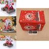 Santa Claus Themed Luminous Ferris Wheel Music Box For Holiday Celebrations