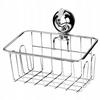 FORTE Chrome Bathroom Shower Shelf with Suction Cup