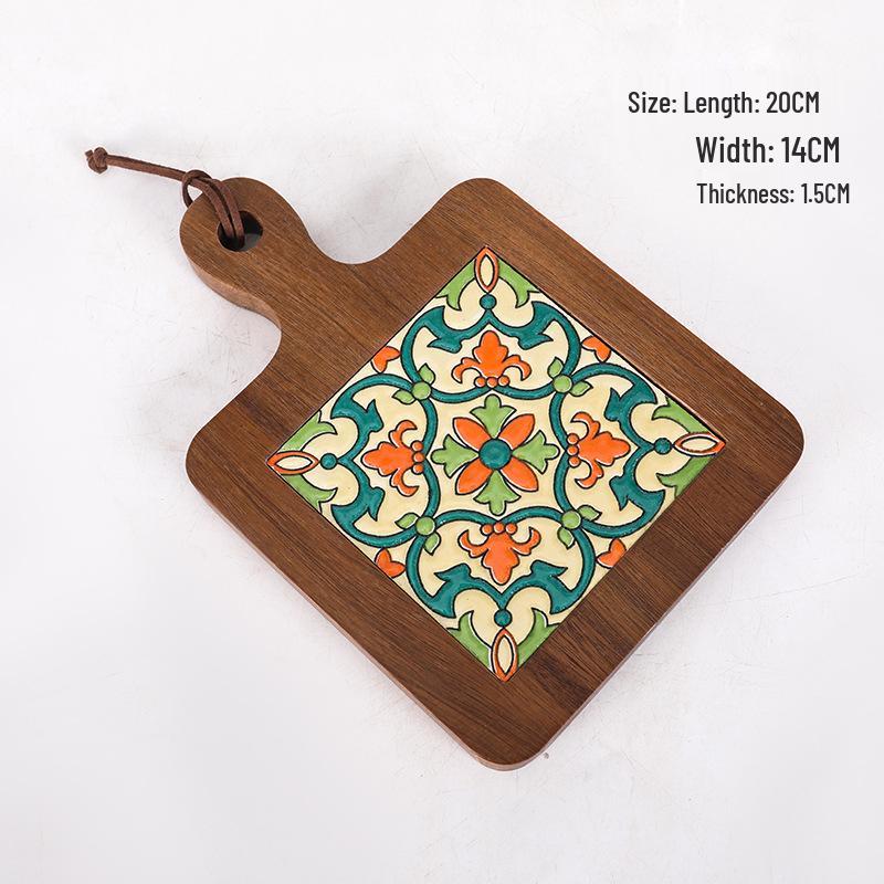 Wooden Anti-Scald Insulation Pot Mat and Coaster