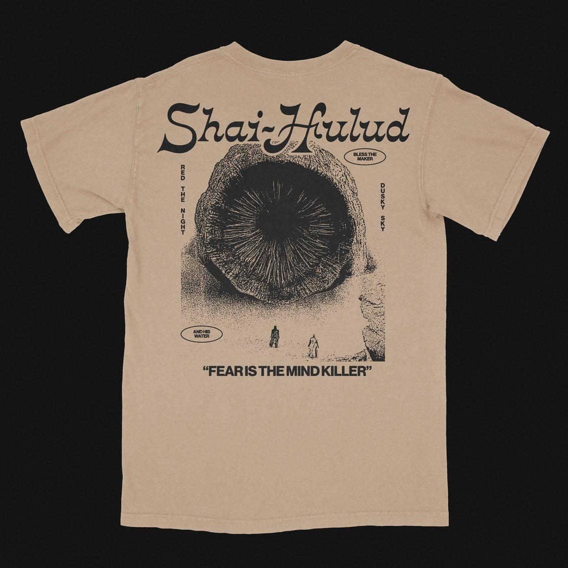 

Dune vintage T-Shirt Mens Womens Tees Top, shai-hulud movie teeshirt, sandworm Tee, Unisex Shirts 2XL