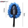 Car Gadget  Auto Exterior Cleaning and Dust Removal Mini Microfiber Soft Bristle Duster Short Plastic Handle Car Accessories
