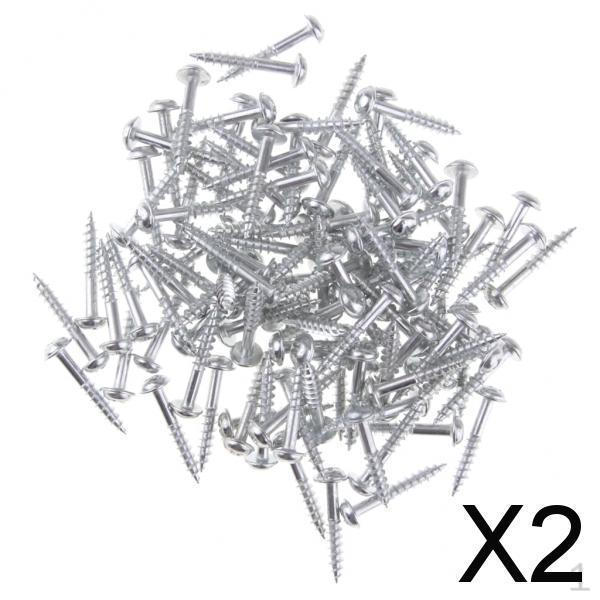 

2x100Pcs High Strength Hole Oblique Selftapping Screw For Pocket Jig