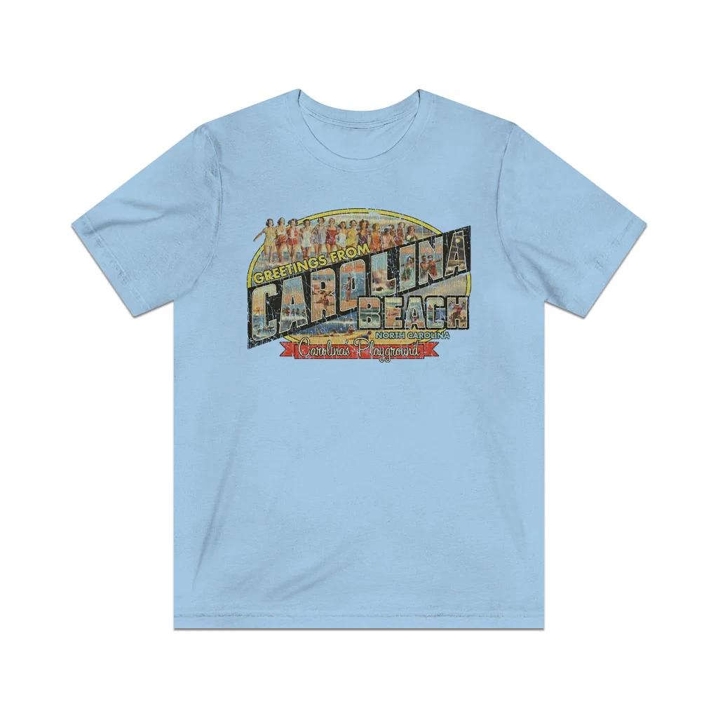 Greetings From Carolina Beach 1954 Vintage Men s T shirt 2XL