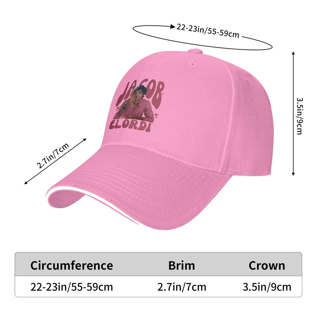 RoUnisextic Jacob Elordi Baseball Cap  FeUnisex Unisex Print Hip Hop Hats Summer Yk Funny Outdoor Sports Sun Visor Baseball Caps