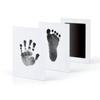 Nyfødt baby DIY Hånd- og fotavtrykksett Blekkputer Fotoramme Håndavtrykk Småbarn Suvenirtilbehør Sikker Rengjør Baby Shower Gave