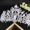 New Bridal Headwear Golden Crystal Handmade Adult Crown Headband Wedding Accessories Wedding Hair Accessories for Women