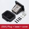 Sturdy For Anderson Connector for EV Charging with Integrated Base 50A 120A 175A Convenient for All Skill Levels