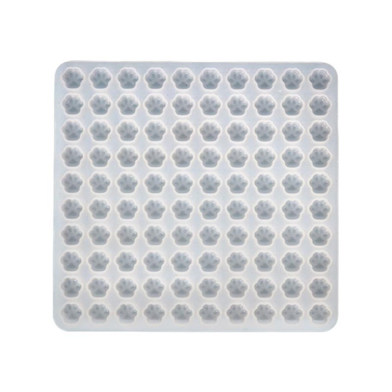 Handmade Mini Cat Paw Shape Wax Seal Stamp Silicone Mold For DIY Craft Adhesive Waxing Cards Envelope Mould Making Tool Supply