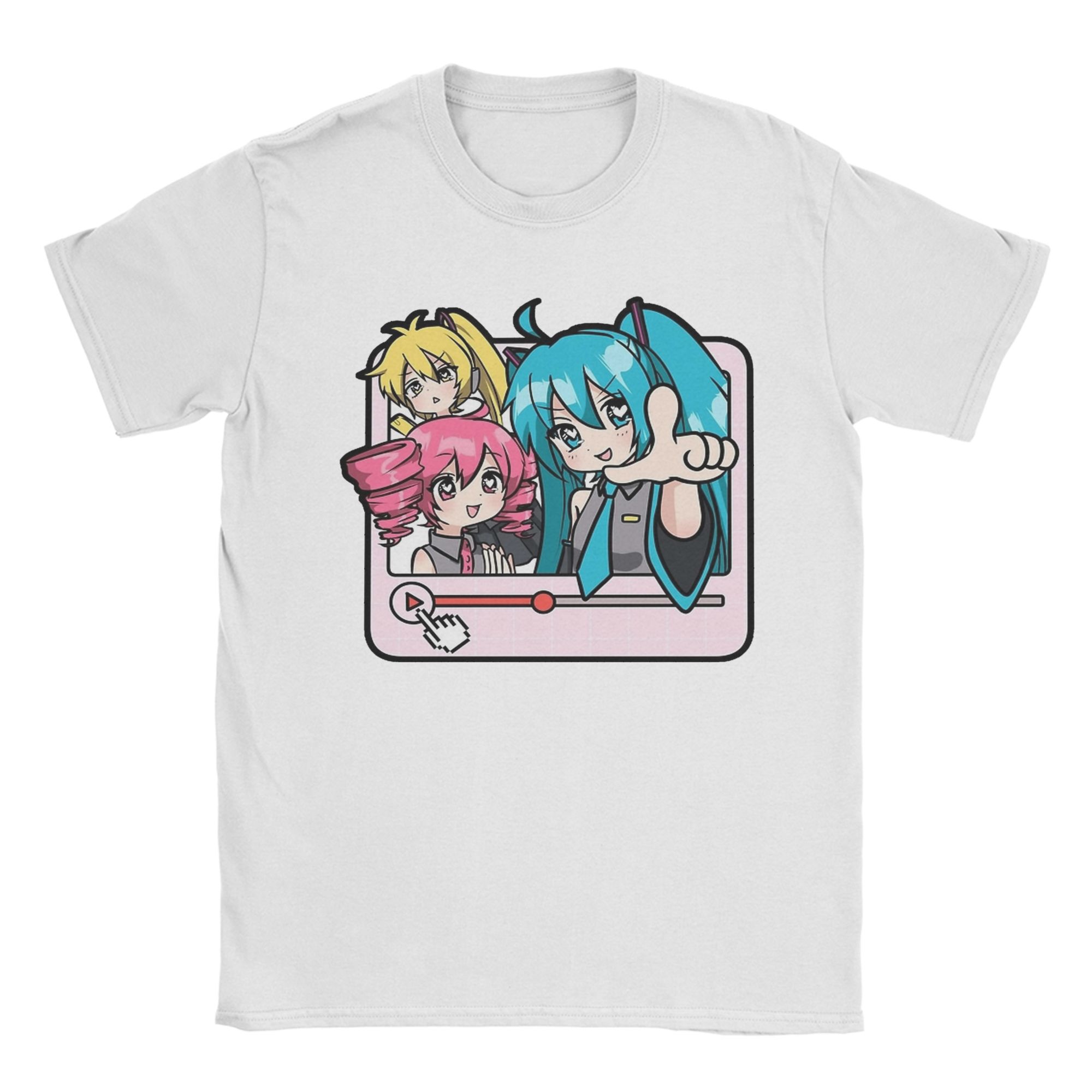 

Triple Baka Kasane Teto Akita Neru VOCALOID Playlist Song T Shirt 100% Cotton Vintage T-Shirts Short Sleeve Clothing - Men ... 5XL різнокольоровий