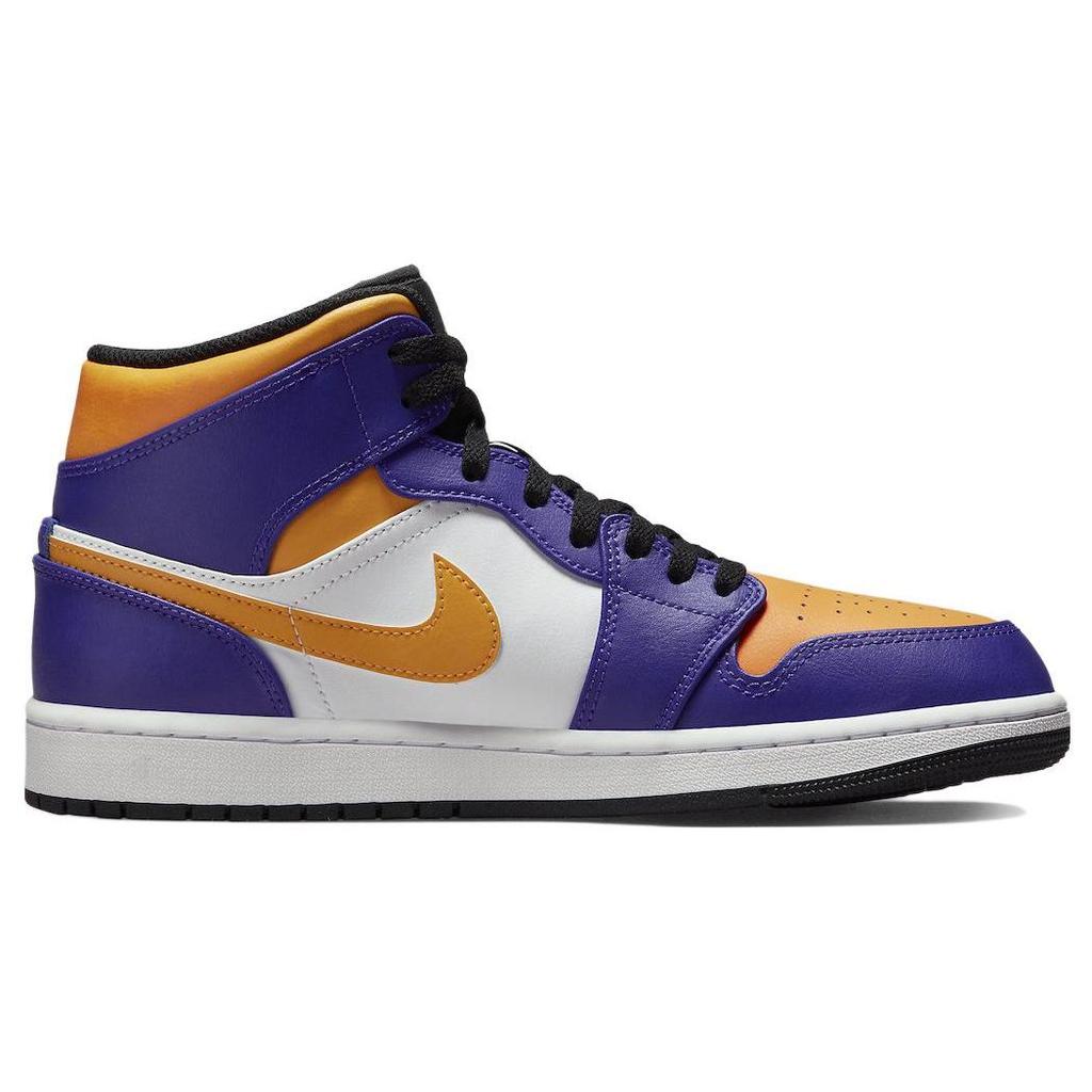 Air Jordan 1 Mid Lakers Męskie Sneakersy Fioletowy Dark-Concord Taxi DQ8426-517