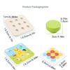 Children's Early Learning Puzzle Interactive Toys, Mushroom Nail Game, Intelligence Puzzle, Color Recognition
