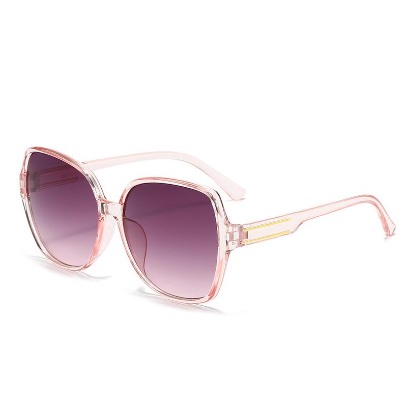 Women'S Sunglasses Sunshade Sunglasses Stall High Quality Fashion Big Frame Thin Han Chao
