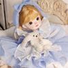 Retro 1/6 BJD Doll Outfit Set Lolita Maid Dress New Girl Toy Gift  (No Dolls or Shoes)