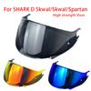 D-Skwal Helmet Face Shield For SHARK Skwal/Spartan/D Skwal 2 Motorcycle Helmet Visor UV Protection Motorcycle Helmet Accessories