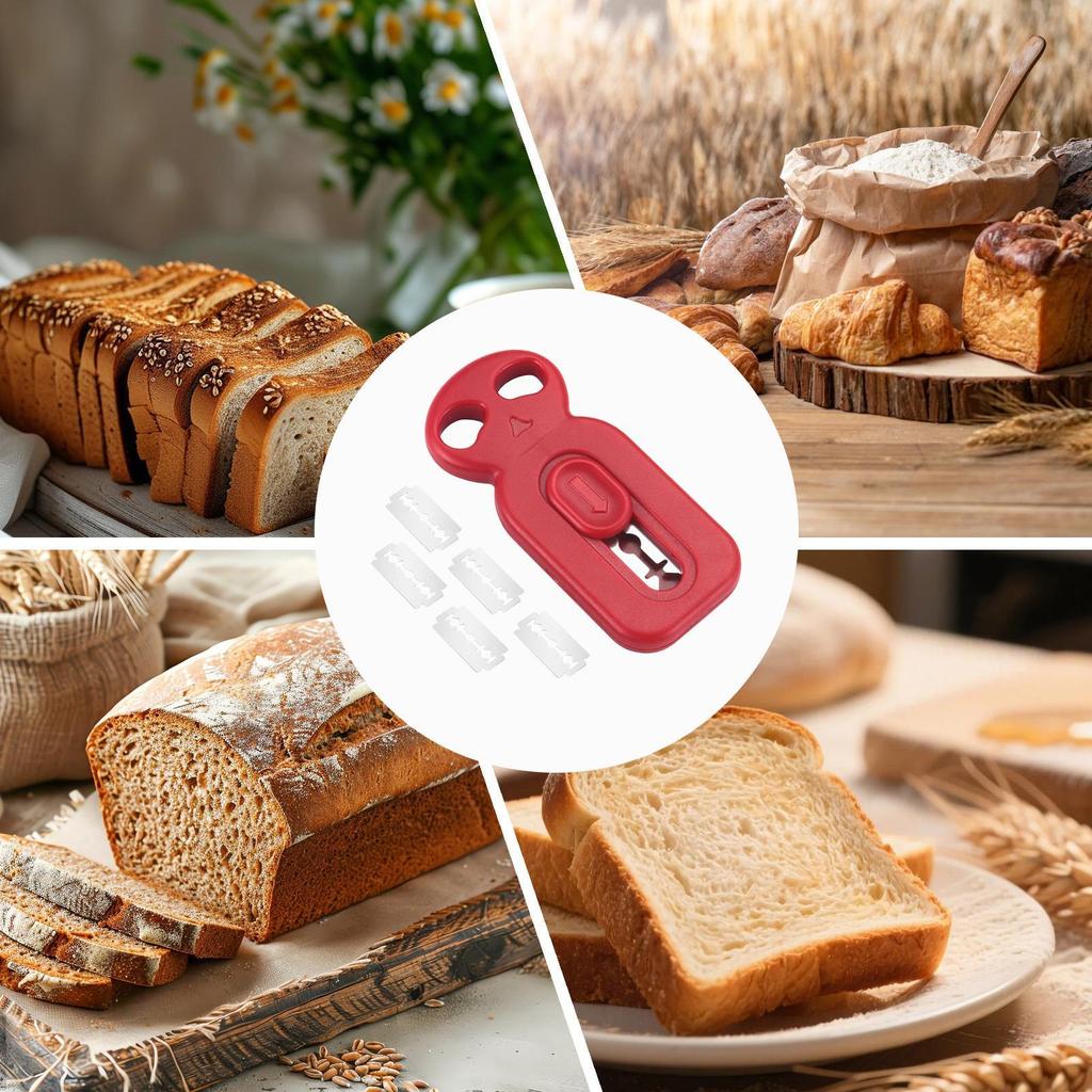 Brotritzwerkzeug Küchenschlitzwerkzeuge Brotschlitzmesser für Küche Hausbäckerei Backteig Gebäck Frauen Männer Erwachsene