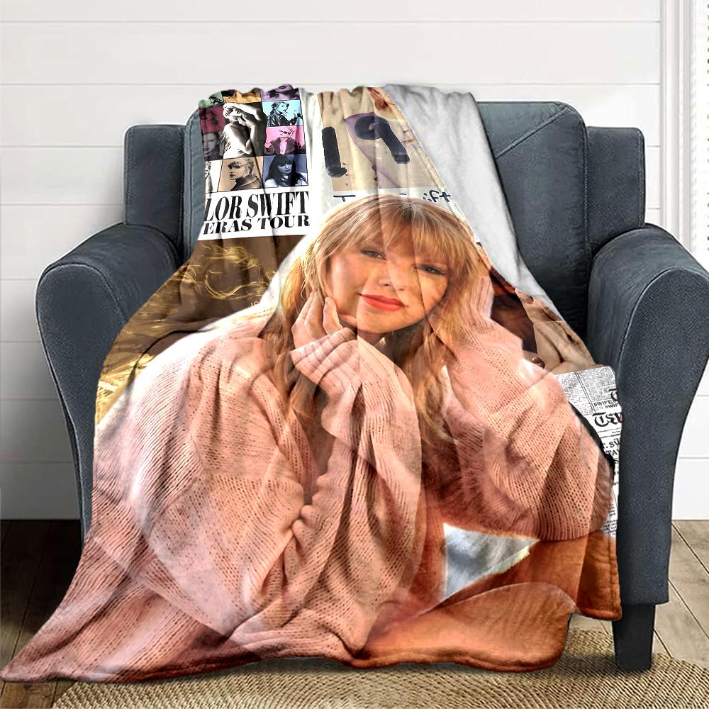 Taylor Swift Eras Tour Blanket Soft Throw Blanket For Home Bedroom Bed Sofa Travel Office Solid Christmas Blanket