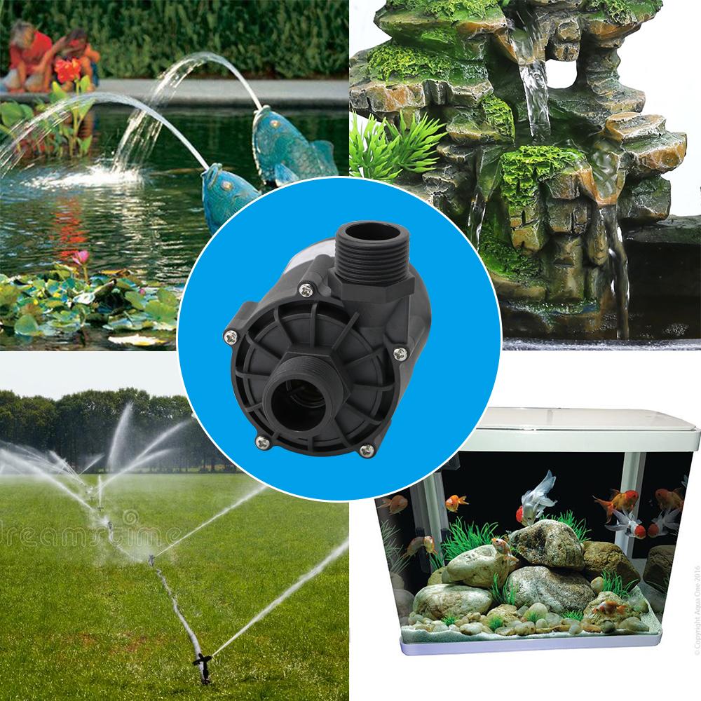 JT-55B6 DC12V 24V 7M 1500L/H Solar bürstenloser Motor Wasserzirkulation Wasserpumpe