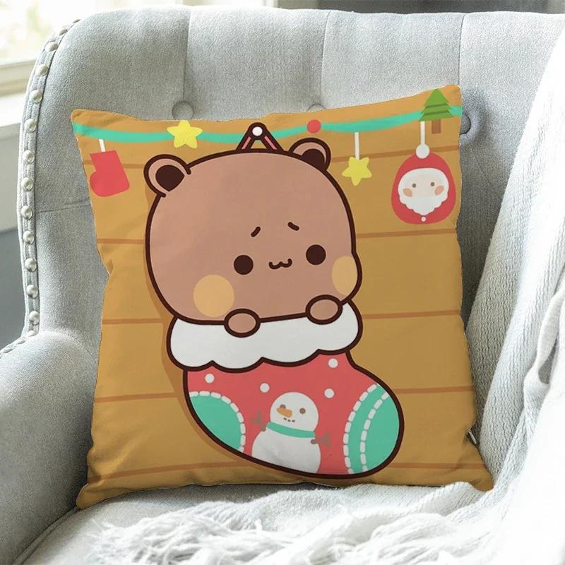 Pillowcase Bubu Dudu 45x45cm Home Decor Cushion Cover Sofa Bed Car Cushion Cover Halloween Christmas