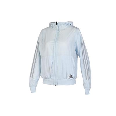 Windbreaker Hoodie Casual Sports Jacket Women Jacket Light-Blue FK3521