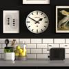 NEW GATE Wall Clock Number Three Railway NUMTHR390K BLACK [Used]