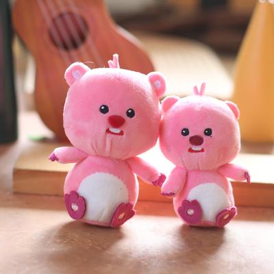 Cute Little Mouse Small Pendant Plush Toy Doll Schoolbag Bag Hanging Decoration Keychain Doll