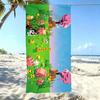 Pixel Style Animal World Microfiber Beach Towel Quick Dry Super Absorbent Sand Free Soft Oversized Bath Towels Gym Sports Towel