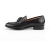 Roshoeman 6050-1 Penny Tassel Loafers Black Kip