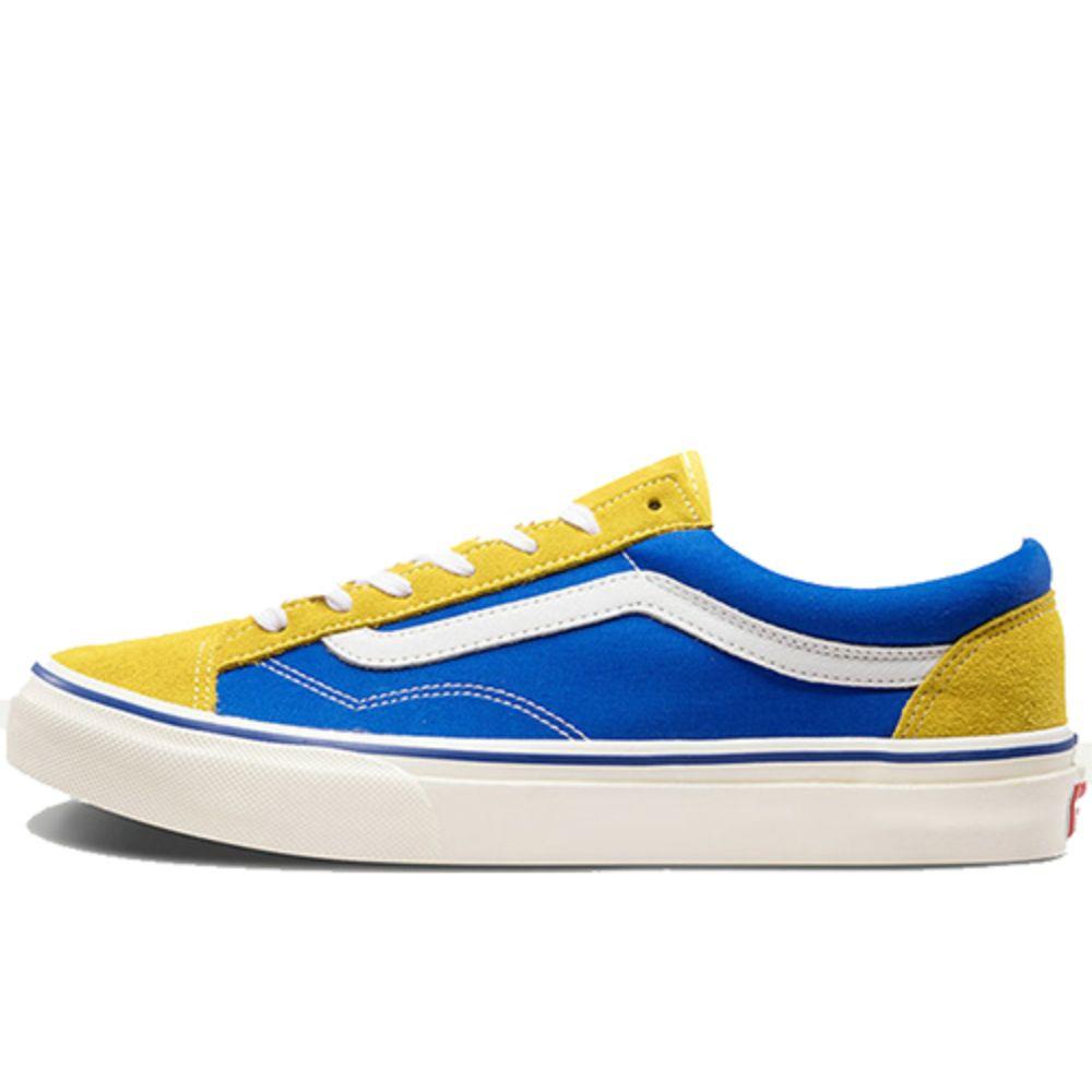 Vans Style 36 JP UA OG Low Top Skate Shoes Unisex Sneaker Yellow Blue VN0A3TWLSE3