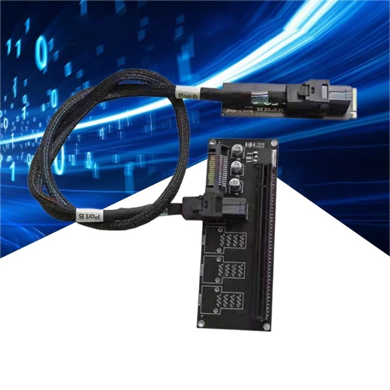 M.2 NVMe To PCIe3.0 SSD PCIE X1 X4 X16 Adapters Card PCIE Expansion Cable For Splay Card SSD Pcie Adapters