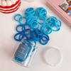 50Pcs Women Hair Ties Vibrant Color High Elasticity Hair Bands No Damage Strong Hold Ponytail Holder Versatile Hair Accessories