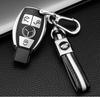 Mercedes-Benz Car Key Shell TPU Cover for CLA200, GLC260, C260L, GLA, C300 - Electroplated with Buckle (Female Design)