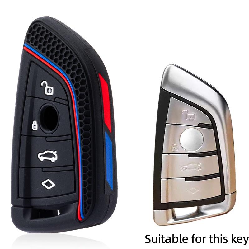 

Fashion Car Remote Key Case Cover Shell Fob For BMW X1 X3 X5 X6 X7 1 3 5 6 7 Series G20 G30 G11 F15 F16 G01 G02 F48 Keyless
