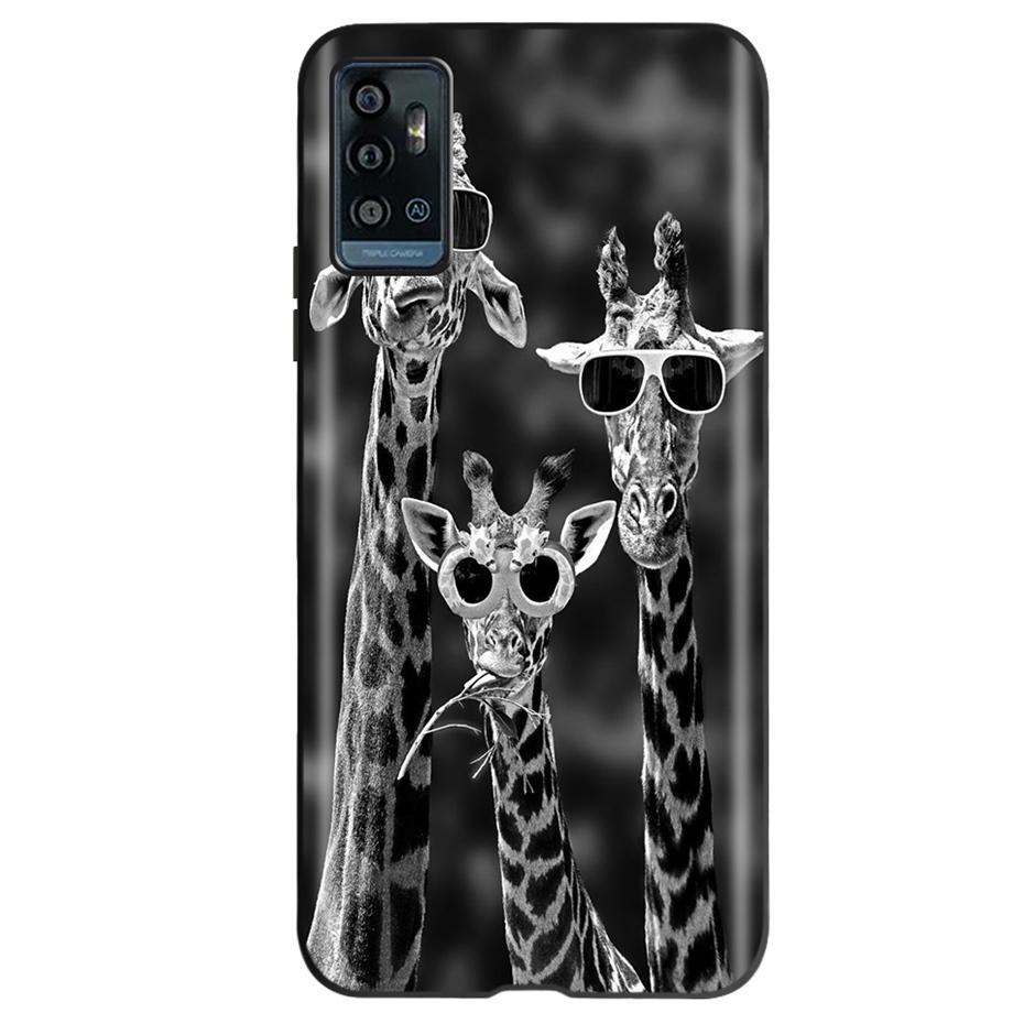 For ZTE Blade A71 Case Silicone Back Cover Phone Cases for zte blade A 71 a71 A7030 Soft Coque Fashion TPU bumper Eiffel Tower
