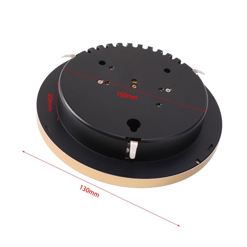 3 in 1 Barometer Thermometer Hygrometer Large Display Waterproof Indoor Climate Monitor No Battery Space Saving золотой