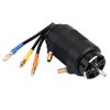 2968 3800KV Brushless Motor, Water Cooled Motor with 29L Water Cooling Jacket 4 Poles 12 Aluminum Hdset Slots for 600-800 Mm RC Boat
