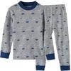 Ensemble de Sous-vêtements Thermiques en Coton Pur pour Garçons