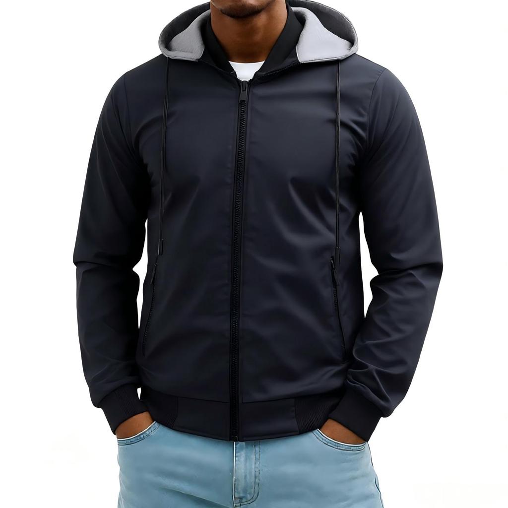 Hooded Zip Up Sweatshirt for Women and Men - Warm Cardigan Jacket