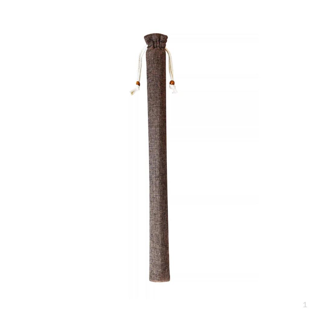 Bamboo Flute Bag Double Layer Drawstring Thickened Hachi Sleeve for Music