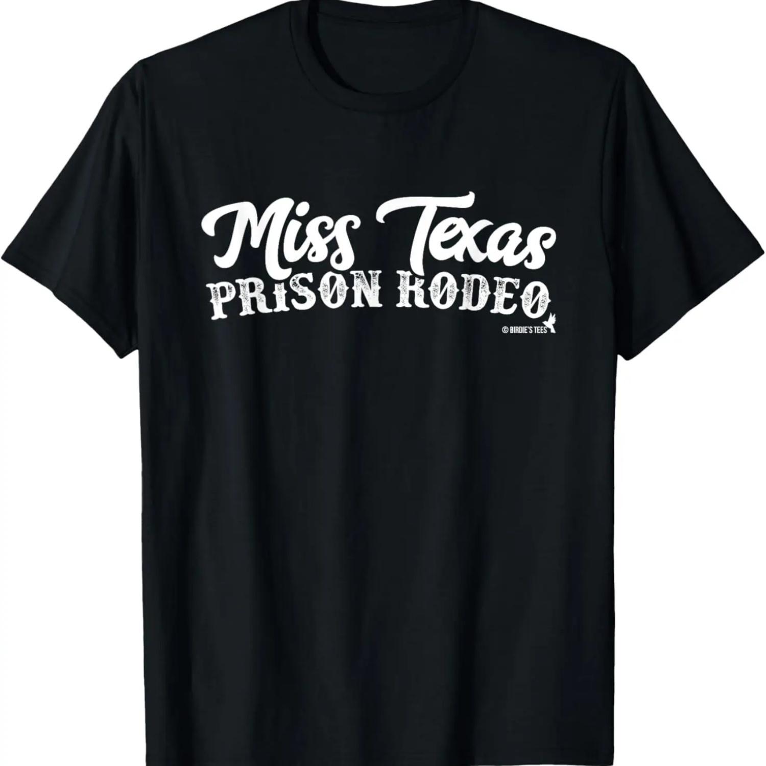 Miss Texas Prison Rodeo T-Shirt S чёрный