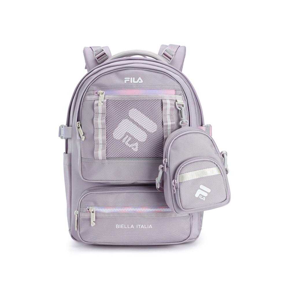 New FILA ORIGINALE Fabric Backpack Unisex Dandelion Purple F13U539132FVT