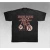 2026 new Retro Iron Unisex Tony Stark pattern Tshirt  Unisexs retro Marvel superhero print Tshirt