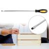 1/2pcs Extended Screwdriver Alloy Steel 12Inch Long Slotted Cross Screwdriver Magnetic Screwdriver With Rubber Handle