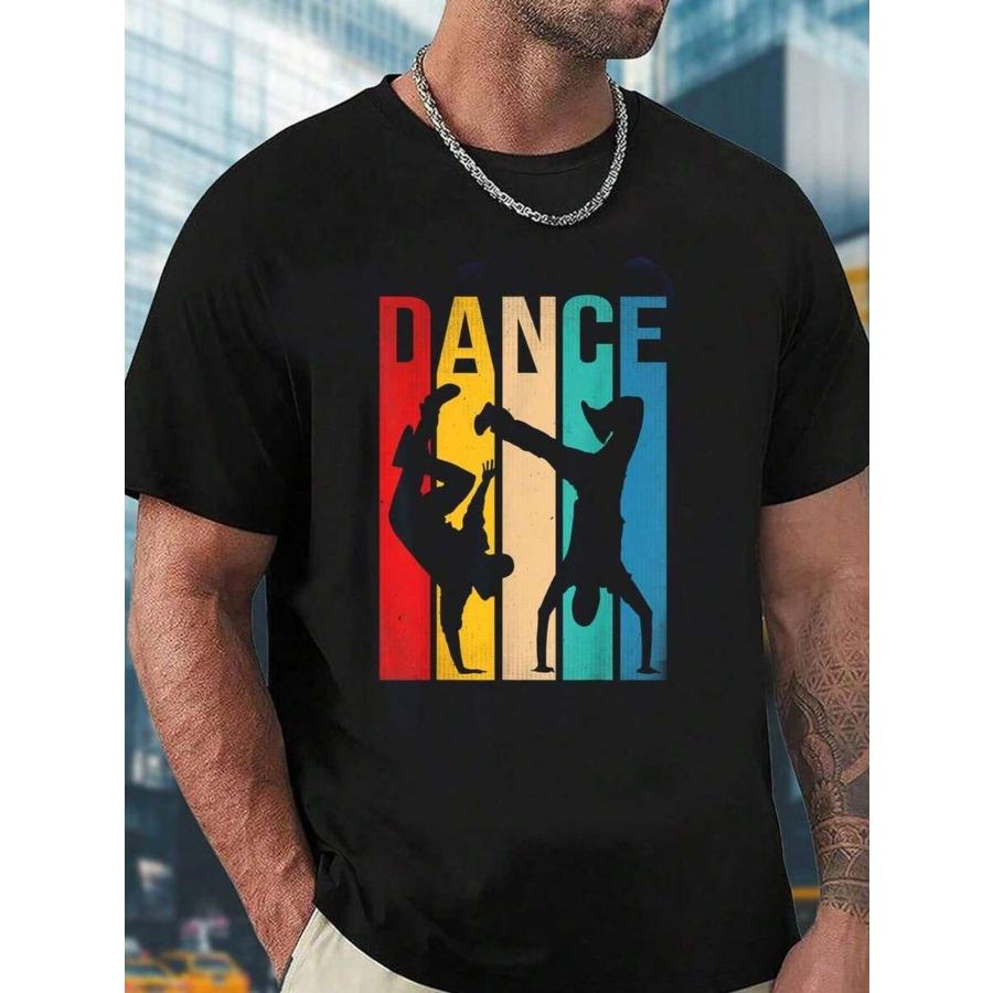 

Breakdancing B-Boy Dance Shirt Breakdance Dancer Gift T-Shirt Mens Tshirt Mens Tee Shirts Unisex Soft Fabric Breathable Comfo... S разноцветный