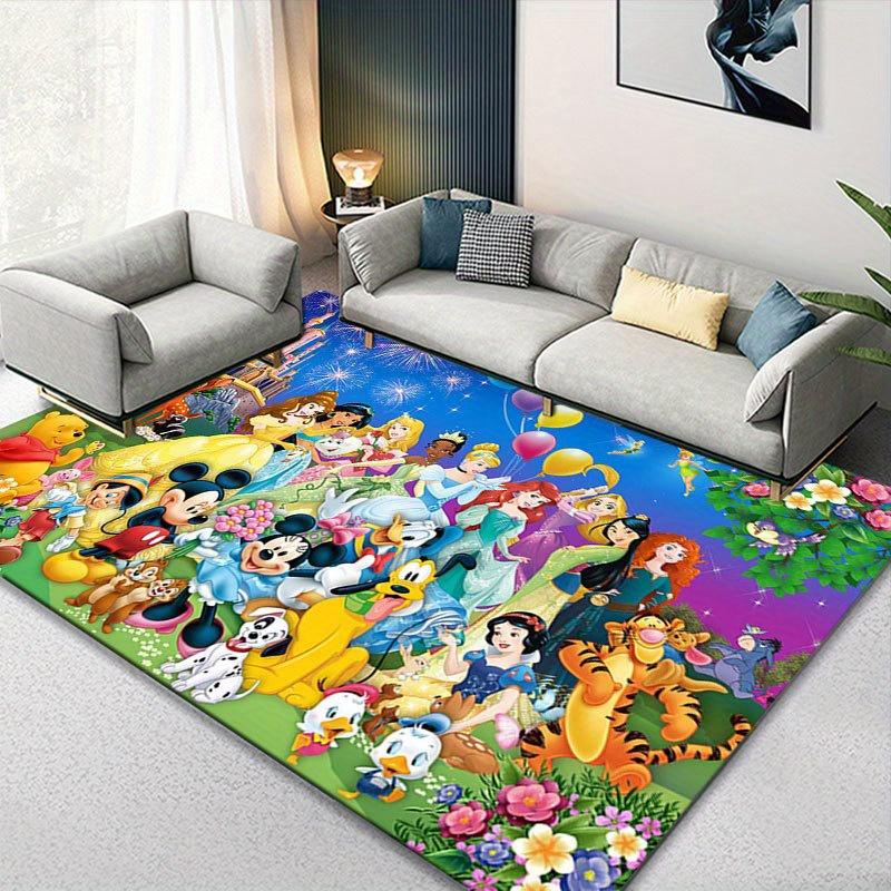 1pz Tappeto Disney Topolino e Minnie Tappeto da Area Tappeto Antiscivolo Lavabile a Mano Tappetino per Pavimento Adatto per Soggiorno Camera da Letto Arredamento Casa