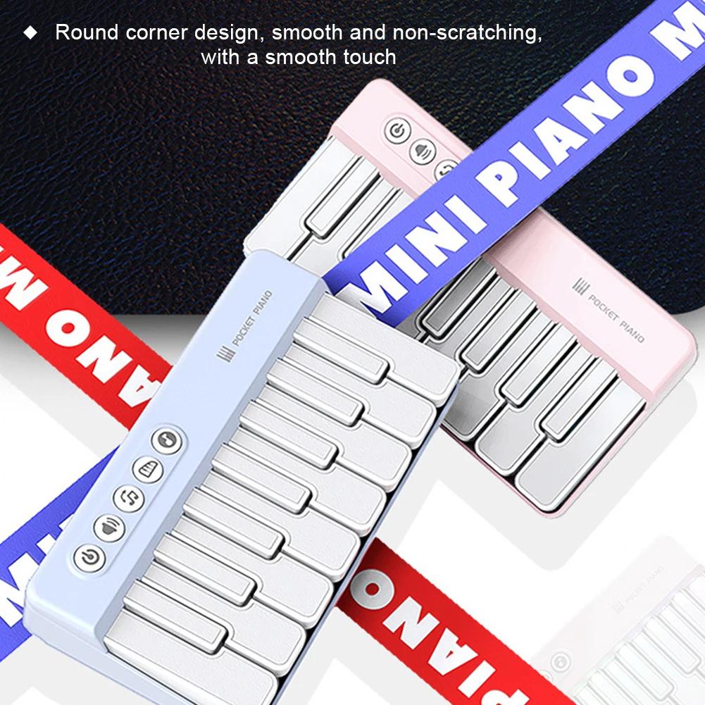 Mini Piano Electronic Keyboard Mini Electronic Organ Portable Piano Cute Gamer Custom Educational Toy for Children Gift