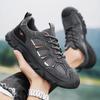 Spring Autumn Men Jogging Sneakers  New Breathable Work Safety Shoes Outdoor Anti-slip Man Training Shoes  Hombre