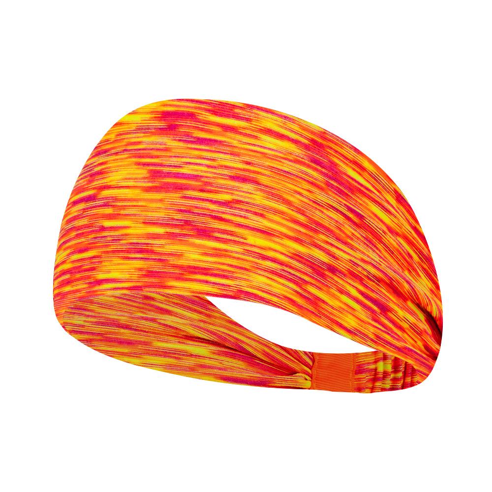 European & American Sweat-Wicking Antiperspirant Running Headband for Women